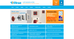 Desktop Screenshot of elron.sk